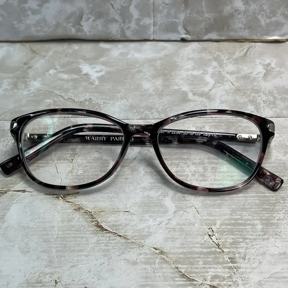 Warby Parker Eyeglasses Daisy N 3254 Violet Quartz 50-15-135 FRAMES ONLY Italy